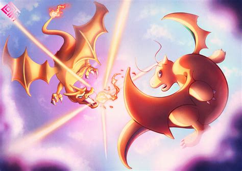 charizard versus dragonite